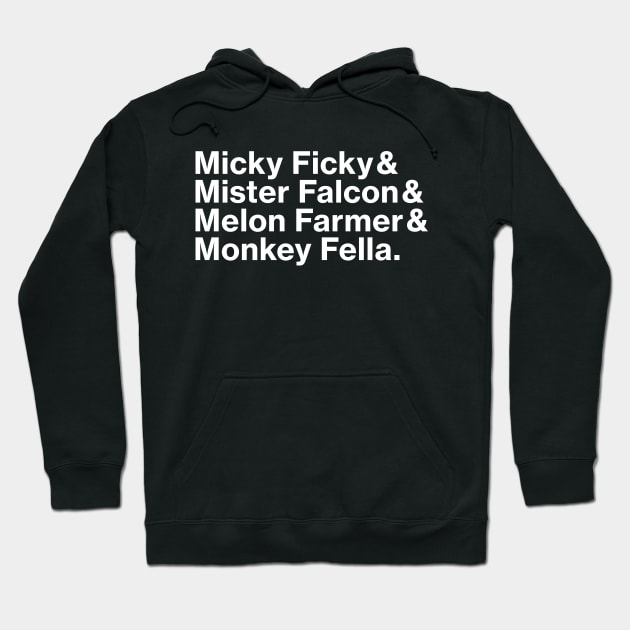 MFs Hoodie by TWOFISTEDTEES